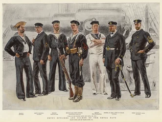 Petty Officers and Seamen of the Royal Navy